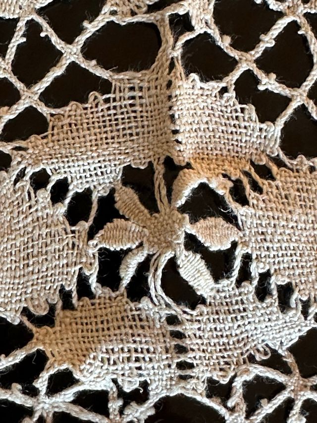 Centrotavola tombolo fatto a mano