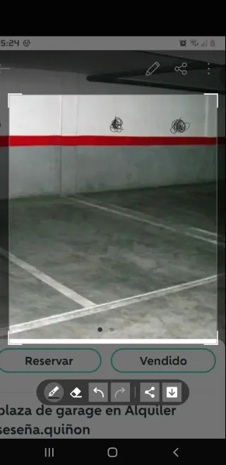 Plaza de garaje en alquiler seseña calle bosco