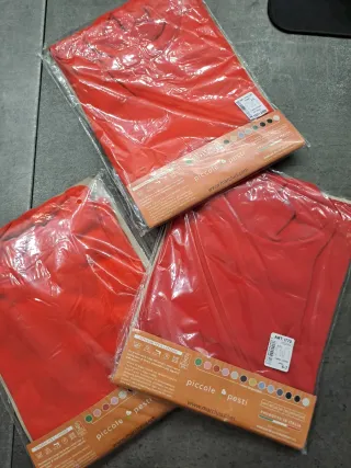 Piccole Pesti lupetti unisex Bambini Rosso