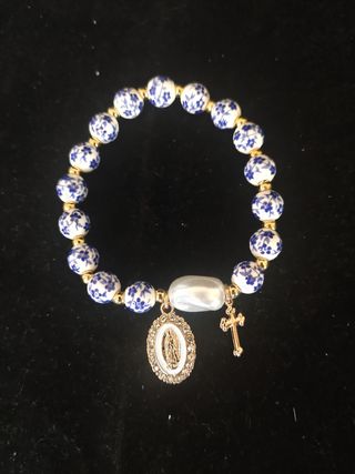 Bracciale con medaglia Vergine di Guadalupe