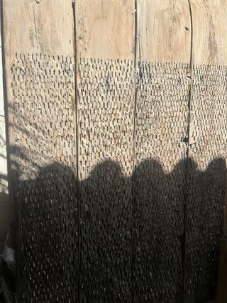 Trillo antiguo de madera