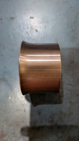 Cono reductor 63.5-70mm 2.5" a 2.75" inox