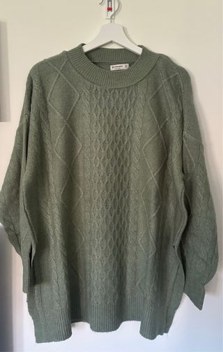 Jersey verde de punto