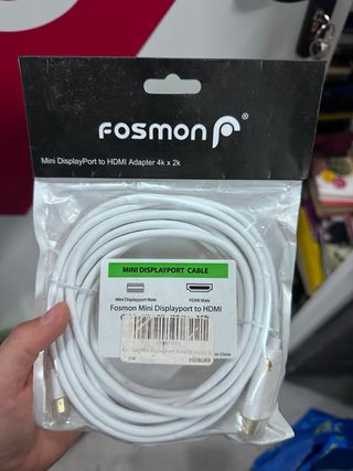 Fosmon cable Mini DisplayPort a HDMI 4K