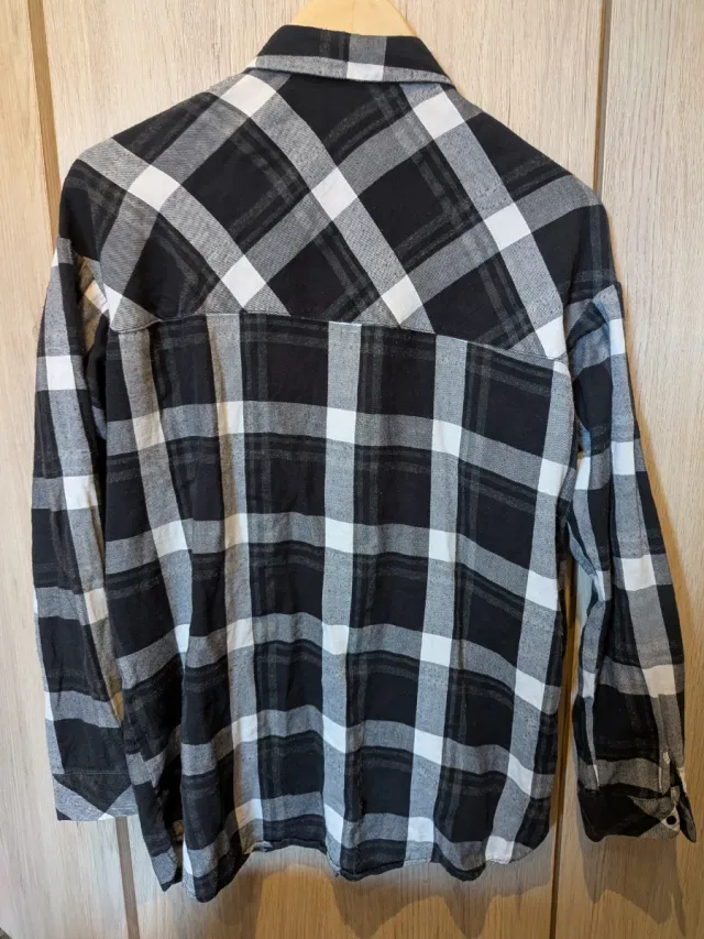 Camisa cuadros mujer