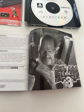 Tekken 3 Platinum PS1 PAL 🇪🇸