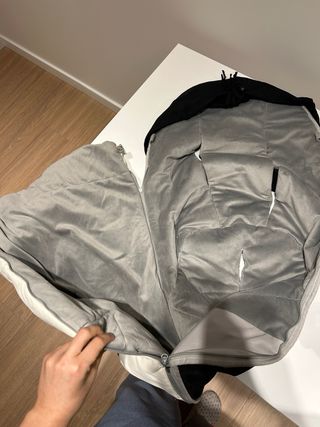 Saco para silla de bebé como nueva.