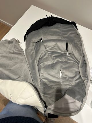 Saco para silla de bebé como nueva.