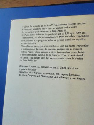 Libro: Cómo el Papa venció al Comunismo
