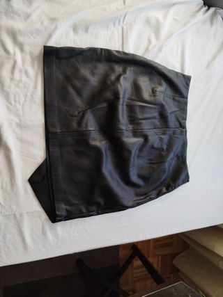 Minifalda piel Amisu Talla 34