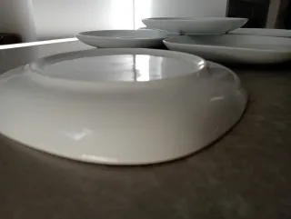 6 Platos Postre Ikea Värdera Porcelana