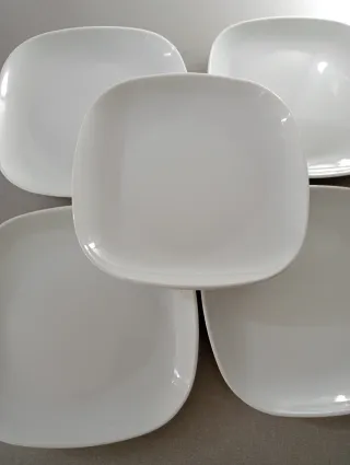 6 Platos Postre Ikea Värdera Porcelana