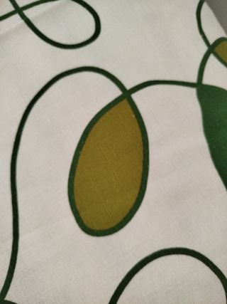 Cortinas de tela con estampado