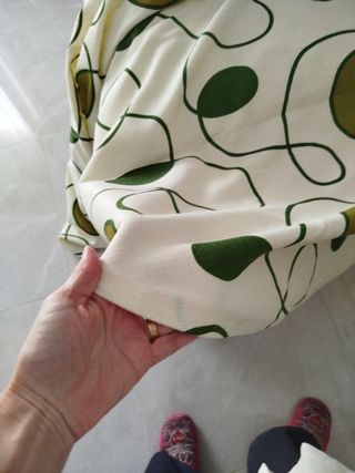 Cortinas de tela con estampado