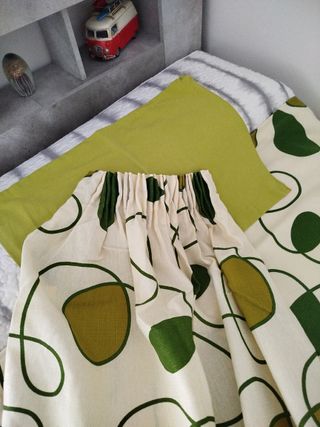 Cortinas de tela con estampado