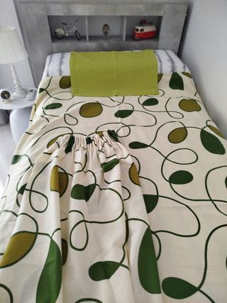Cortinas de tela con estampado