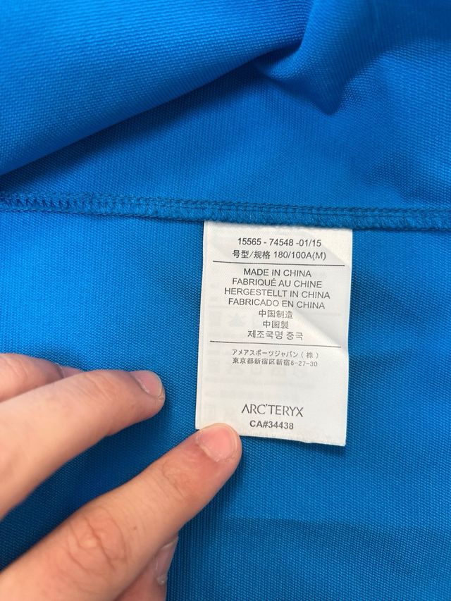 Cortavientos Arc'teryx Azul Talla M