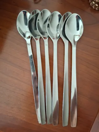 Set di 6 cucchiaini da gelato
