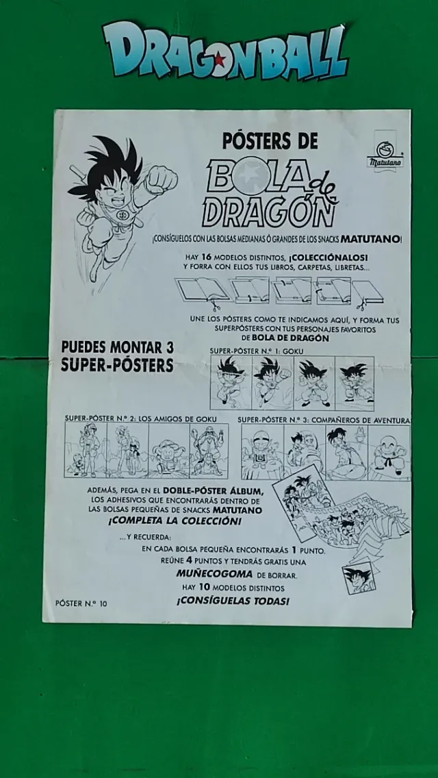 Póster Dragon Ball Matutano