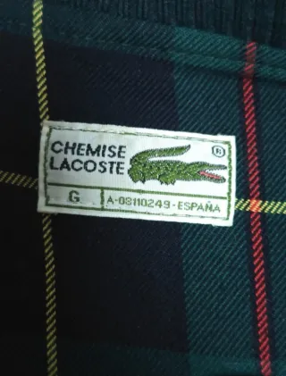 Lacoste Corduroy Bomber Jacket 80s Vintage