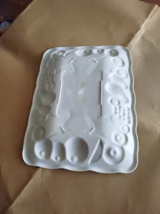 Vassoio decorato con tema natalizio