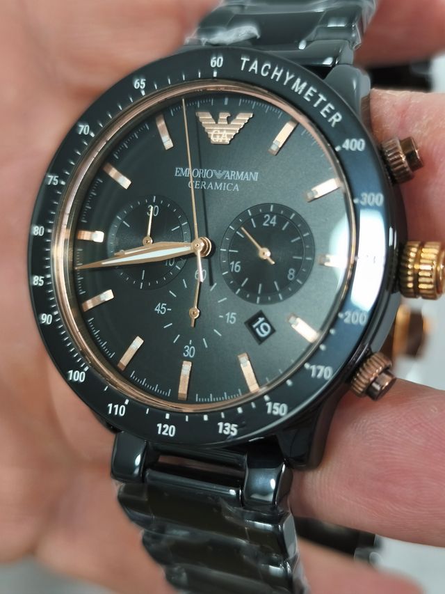 Reloj Emporio Armani AR70002 Negro/Dorado