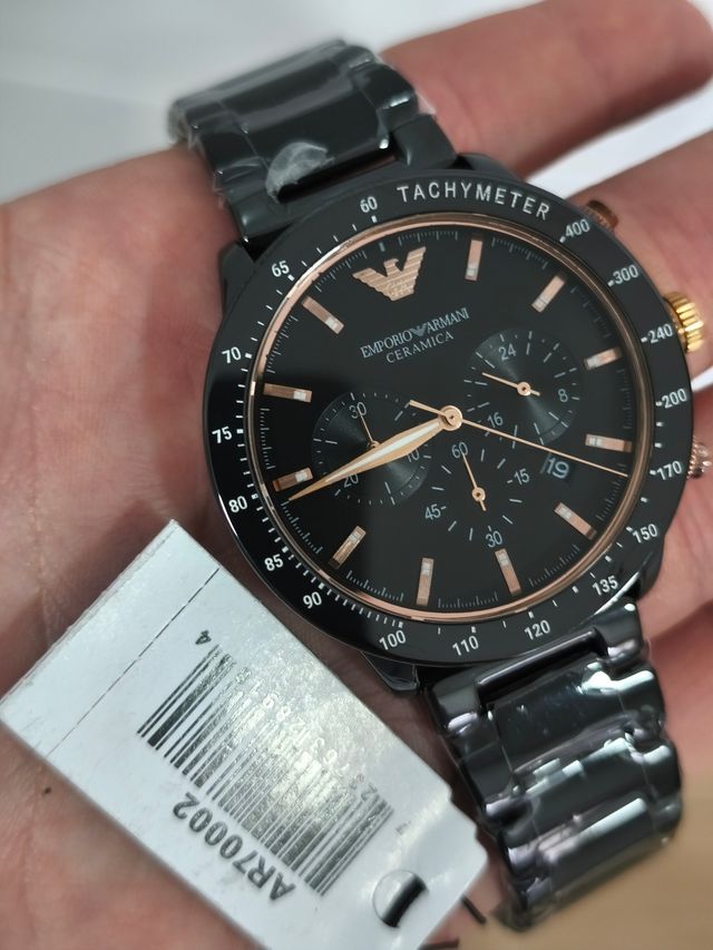 Reloj Emporio Armani AR70002 Negro/Dorado