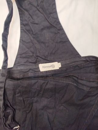 Peto corto Fórmula Jove Talla 40 Negro