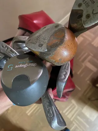 Set Palos Golf Antiguos Wilson Slazenger