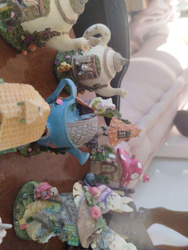 Colección figuras casitas y setas