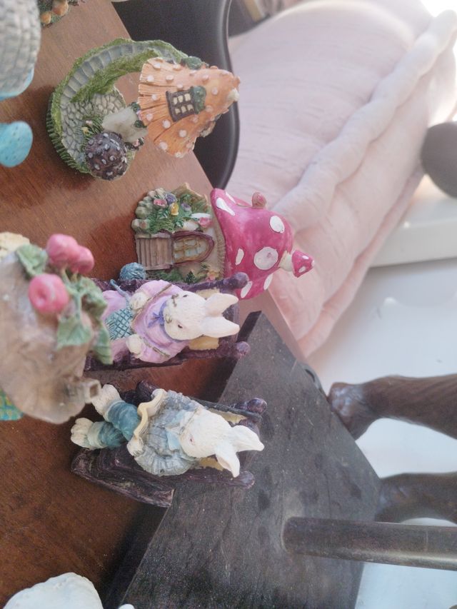 Colección figuras casitas y setas