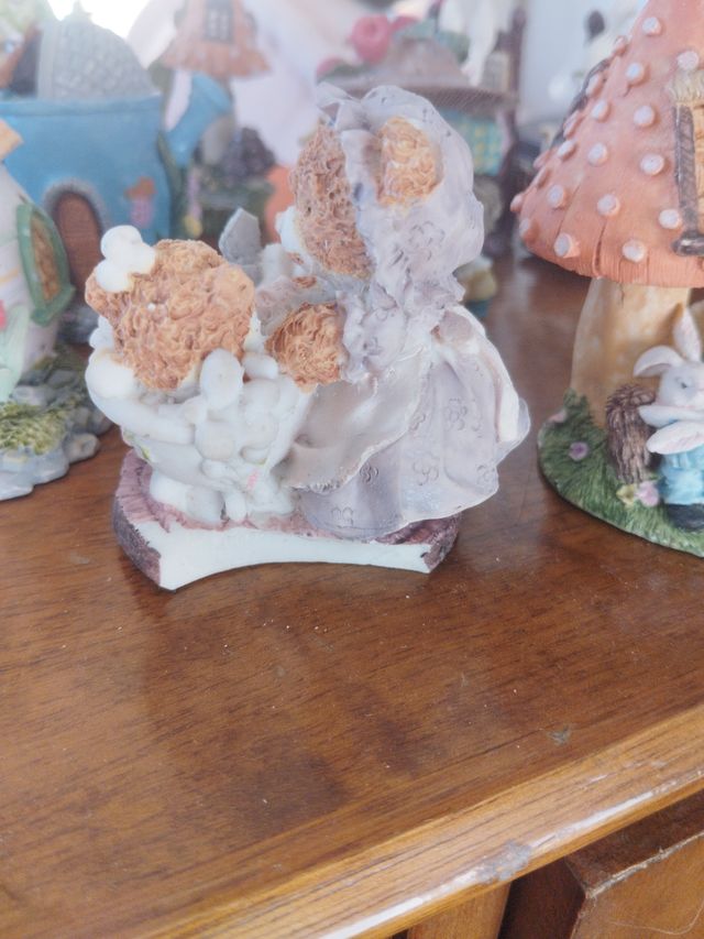 Colección figuras casitas y setas