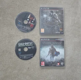 Lotto 4 giochi PS3: Arcania, L'Ombra di Mordor, Ca