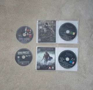 Lotto 4 giochi PS3: Arcania, L'Ombra di Mordor, Ca
