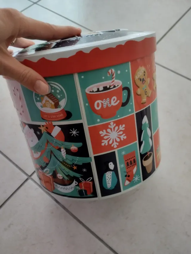 Latta Natalizia Decorata