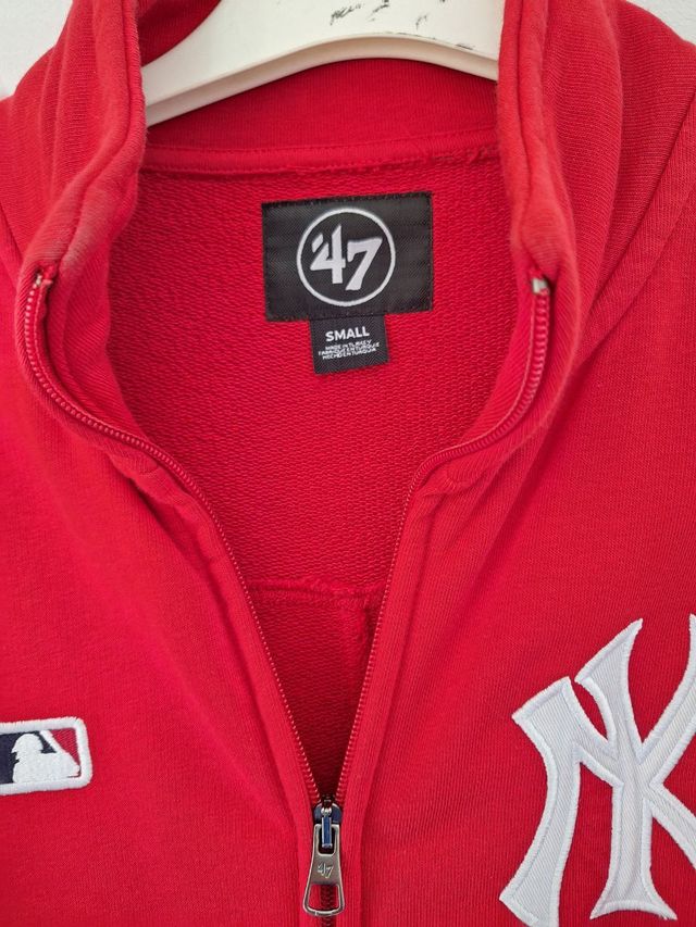 FELPA NEW YORK YENKEES DA UOMO ROSSA