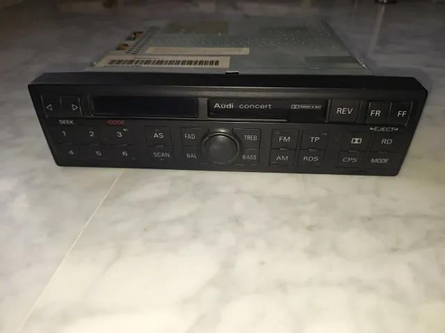 Radio Audi Concert Cassette