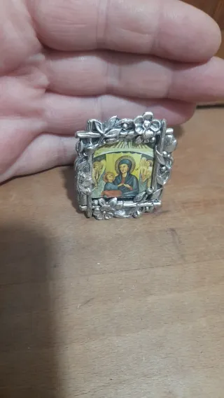 Cornicetta vintage in metallo