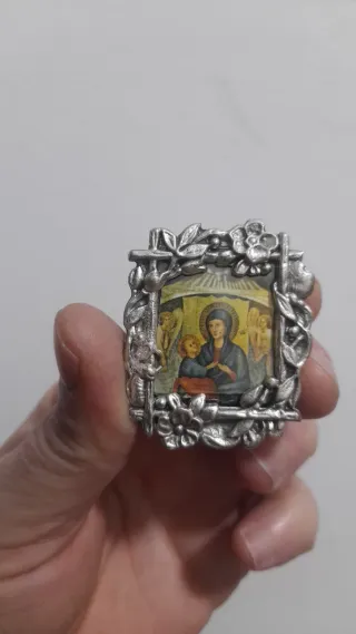 Cornicetta vintage in metallo