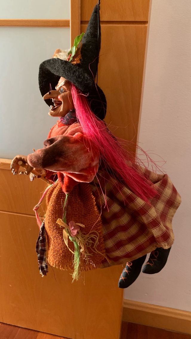 Bruja Halloween Colgante