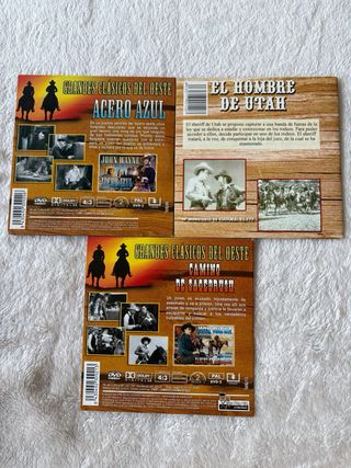 Pack 6 DVDs Cine Western Clásico Español