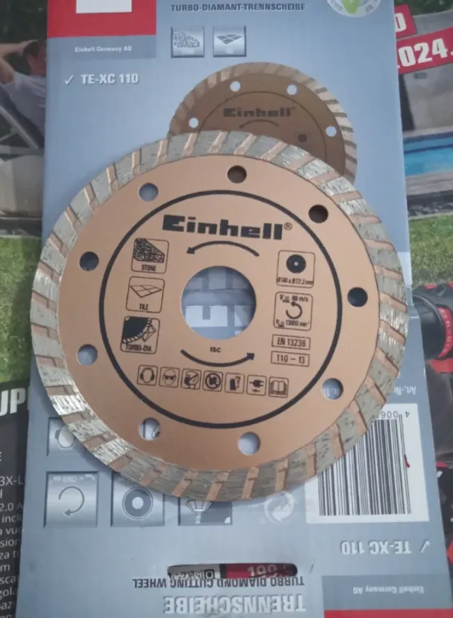 Disco Diamantato Einhell TE-XC 110