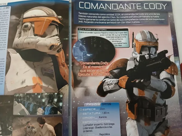 Casco Comandante Cody Star Wars Colección