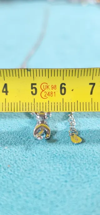 Colgante Plata MIAU con su cadena Plata 925