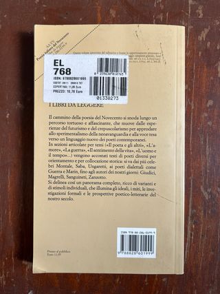 Poesia italiana del Novecento