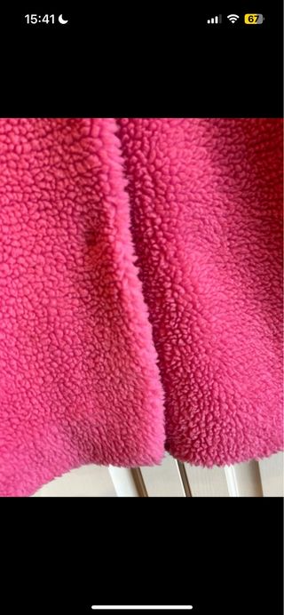 Cappotto Teddy rosa No Secrets Milano