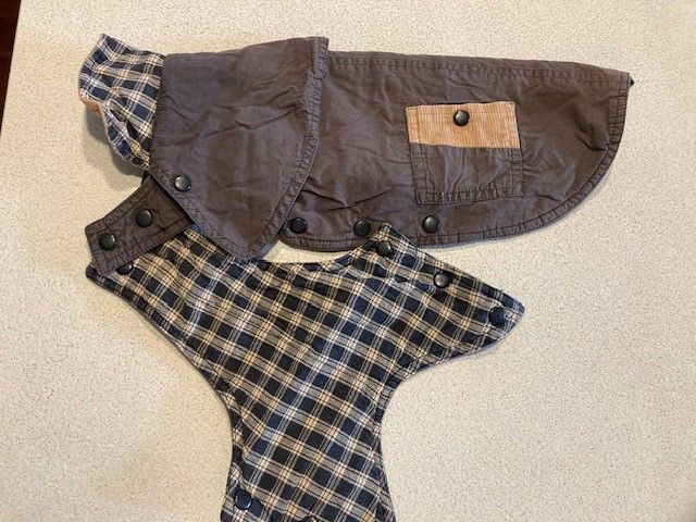 Cappottino cane fantasia scozzese