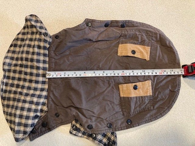 Cappottino cane fantasia scozzese