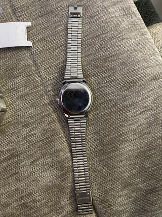 Reloj Quartz Rosa y Plateado