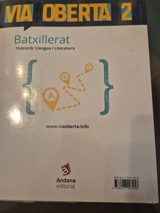 Via Oberta. Valencià. Segon de batxillerat: Val...